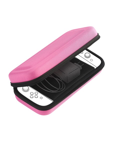 Bigben Interactive SWITCHPOUCHLPINK funda para consola portátil Nintendo Rosa