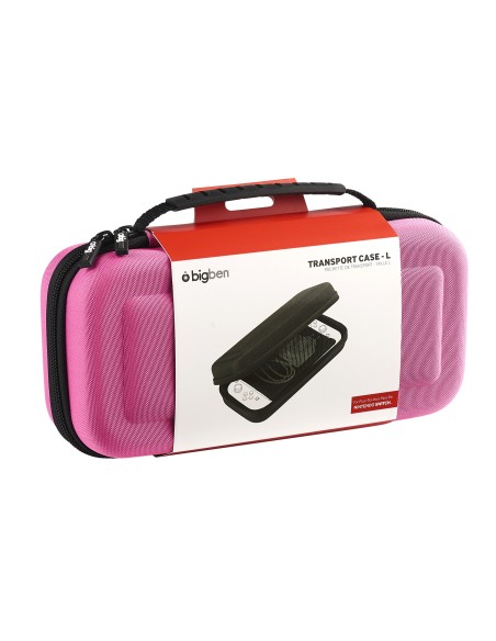 Bigben Interactive SWITCHPOUCHLPINK funda para consola portátil Nintendo Rosa