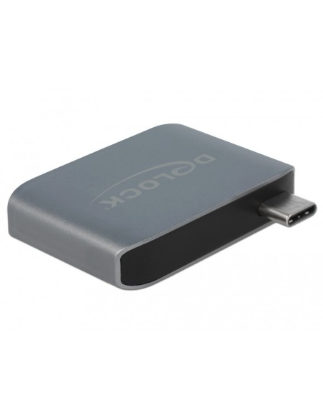 DeLOCK 63965 adaptador de cable USB Type-C 3.5 mm 4 pin, USB 3.0 Type-A Antracita