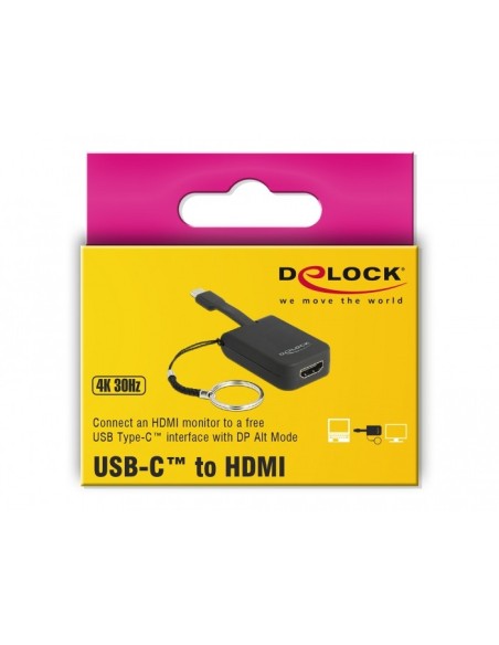 Delock Adaptador USB Type-C T para HDMI (Modo DP A
