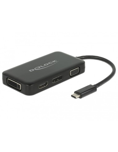 Delock Adaptador USB Type-CT para un monitor VGA,
