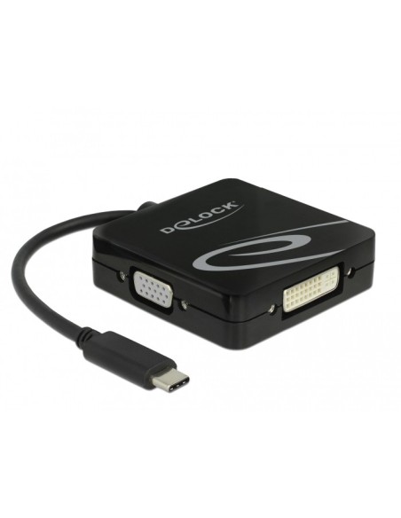 Delock Adaptador USB Type-CT para un monitor VGA,