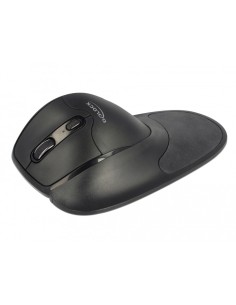 Delock Mouse óptico ergonómico de 5 botones inalám