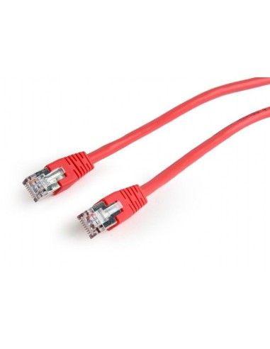 CABLE RED CAT6 FTP 1 METRO ROJO CABLEXPERT
