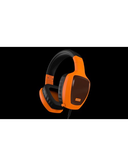 Ozone Rage Z50 Binaural Diadema Negro, Naranja