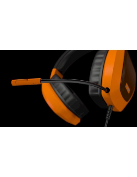 Ozone Rage Z50 Binaural Diadema Negro, Naranja