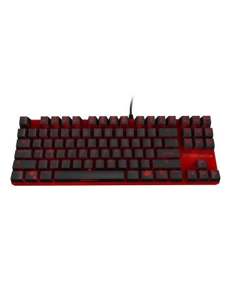 Ozone Strike Battle Spectra teclado USB QWERTY Inglés Negro