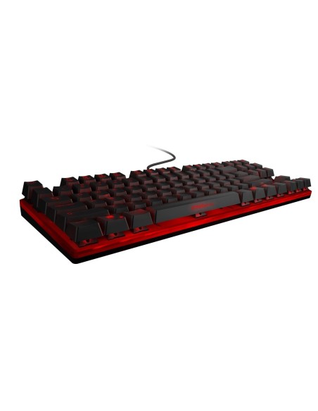 Ozone Strike Battle Spectra teclado USB QWERTY Inglés Negro