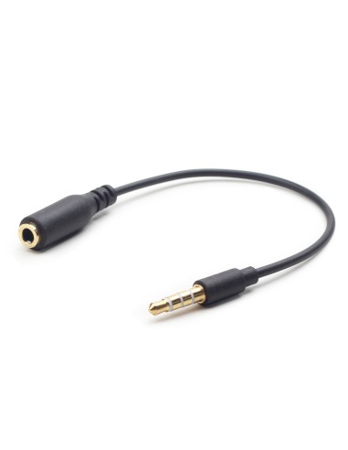 Gembird CCA-419 adaptador de cable 3.5 mm 3,5 mm Negro
