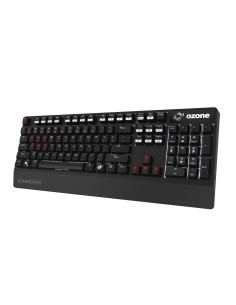 Ozone Streik Pro teclado USB Español Negro