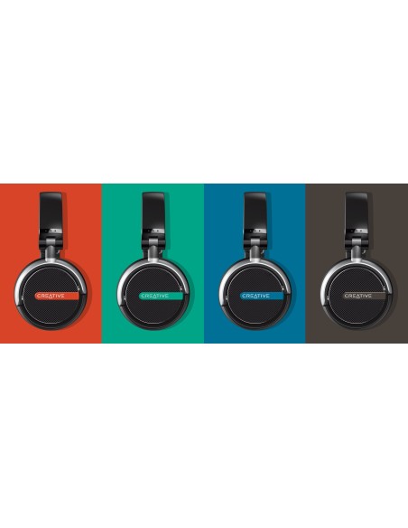 Creative Labs Flex auriculares para móvil Binaural Diadema Negro Alámbrico