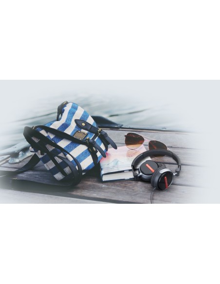 Creative Labs Flex auriculares para móvil Binaural Diadema Negro Alámbrico