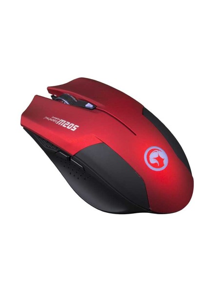 Scorpion MA-M205 RD ratón USB 2400 DPI mano derecha