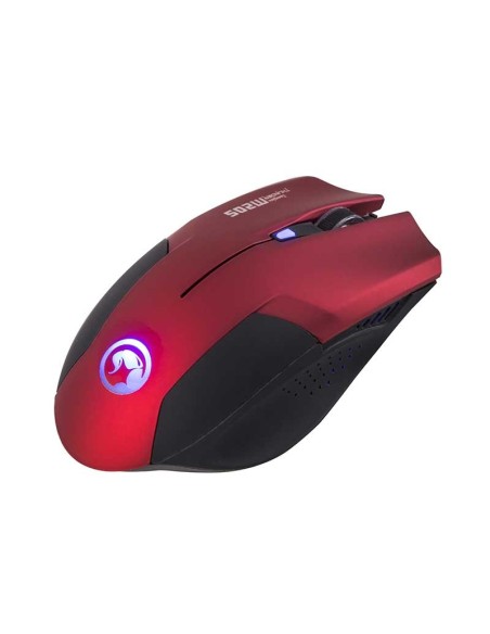 Scorpion MA-M205 RD ratón USB 2400 DPI mano derecha