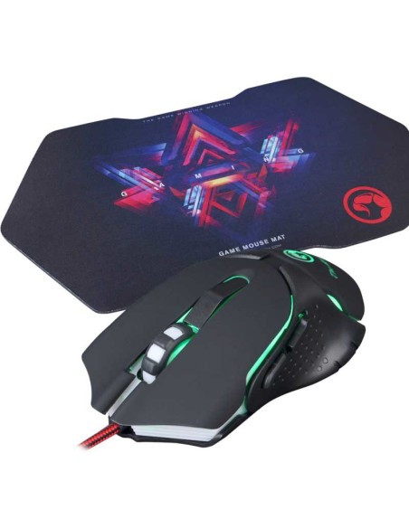 Scorpion MA-M309+G7 ratón USB 2400 DPI mano derecha