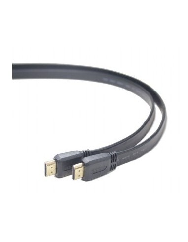 Gembird CC-HDMI4F-1M cable HDMI HDMI tipo A (Estándar) Negro
