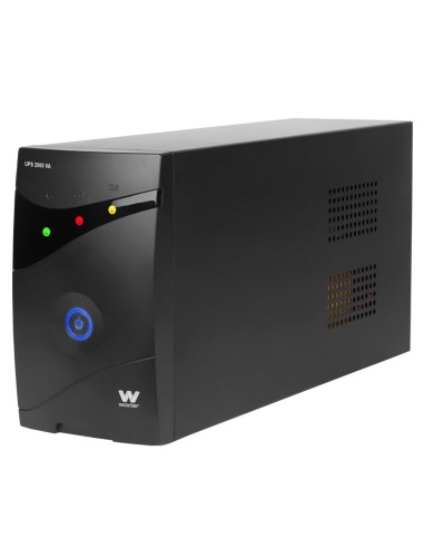 Woxter UPS 2000 VA sistema de alimentación ininterrumpida (UPS) Línea interactiva 1200 W 2 salidas AC