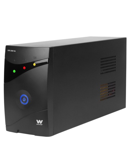 Woxter UPS 2000 VA sistema de alimentación ininterrumpida (UPS) Línea interactiva 1200 W 2 salidas AC