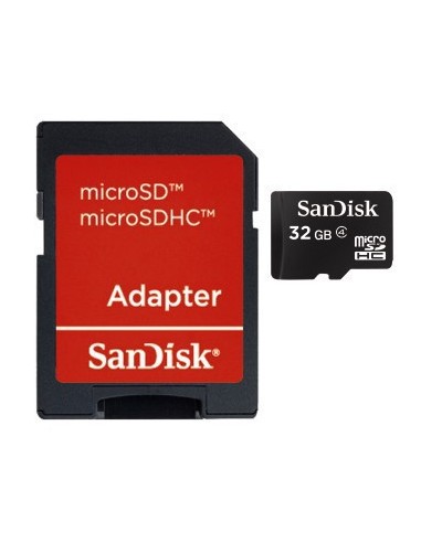 Sandisk microSDHC 32GB memoria flash Clase 4