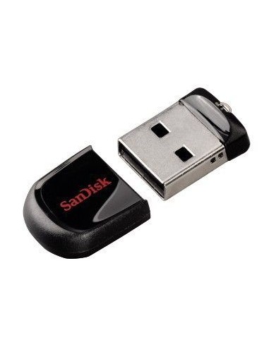 Sandisk Cruzer Fit unidad flash USB 16 GB USB tipo A 2.0 Negro