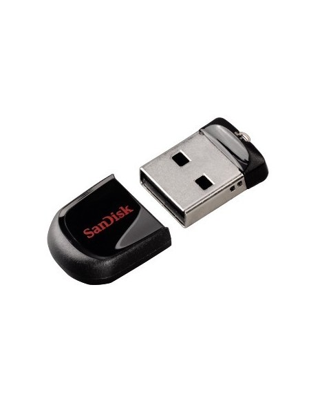 Sandisk CRUZER FIT unidad flash USB 64 GB USB tipo A 2.0 Negro