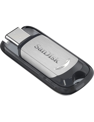 Sandisk Ultra unidad flash USB 16 GB USB Tipo C 3.0 (3.1 Gen 1) Negro, Plata