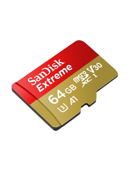 Sandisk Extreme memoria flash 64 GB MicroSDXC Clase 10 UHS-I