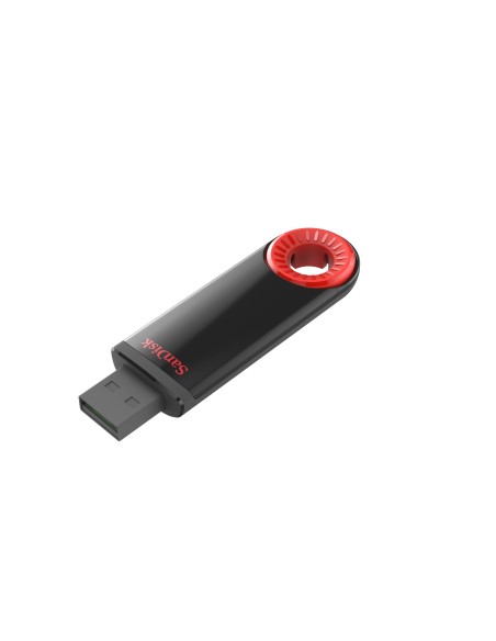 Sandisk Cruzer Dial unidad flash USB 64 GB USB tipo A 2.0 Negro, Rojo