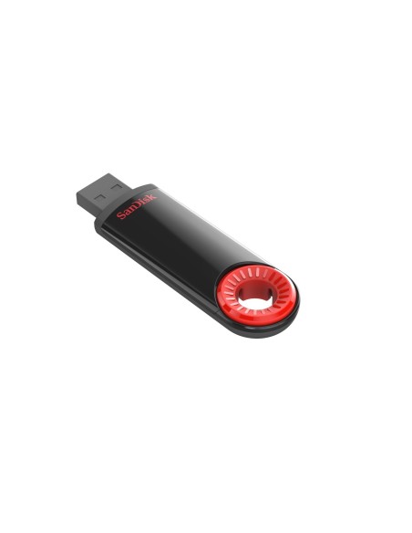 Sandisk Cruzer Dial unidad flash USB 16 GB USB tipo A 2.0 Negro, Rojo