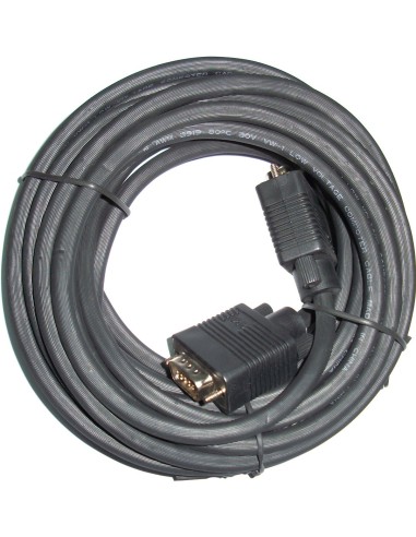 3GO 5m VGA M M cable VGA VGA (D-Sub) Negro