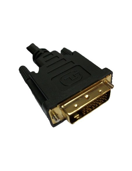 3GO 2m DVI HDMI M M Negro