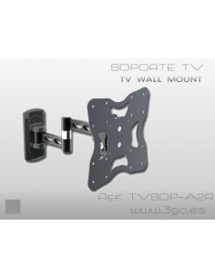 3GO TVSOP-A2R soporte de pie para pantalla plana Negro