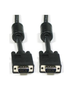 3GO CVGA15MM cable VGA 15 m VGA (D-Sub) Negro