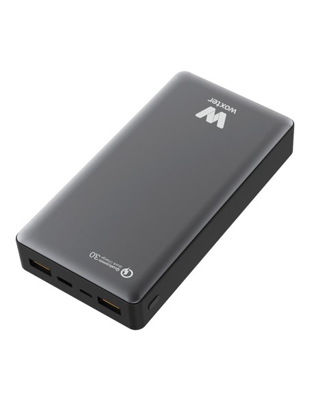 Woxter QC 20500 batería externa Negro Litio 20500 mAh