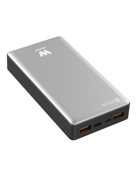 Woxter QC 20500 batería externa Negro, Plata Litio 20500 mAh