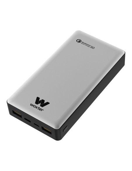 Woxter QC 20500 batería externa Negro, Plata Litio 20500 mAh