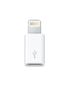 3GO A200 adaptador de cable Micro-USB B Lightning Blanco