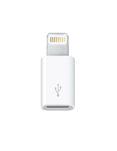 3GO A200 adaptador de cable Micro-USB B Lightning Blanco