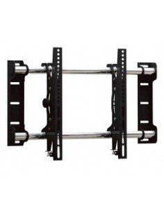 3GO TVSOP-B13 soporte de pared para pantalla plana 132,1 cm (52") Negro, Acero inoxidable