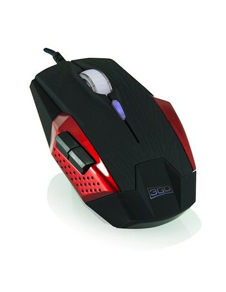 3GO Apocalipsis ratón USB Óptico 3000 DPI mano derecha