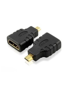 3GO AMHDMI adaptador de cable HDMI MicroHDMI Negro