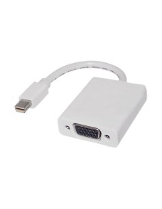 3GO CMINIDP-VGA adaptador de cable de vídeo mini DisplayPort VGA (D-Sub) Blanco