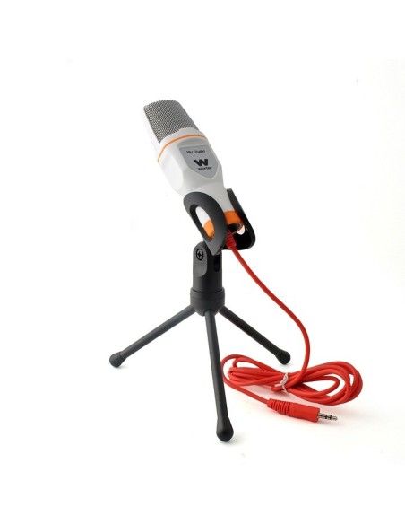 Woxter Mic-Studio Micrófono de estudio Naranja, Blanco