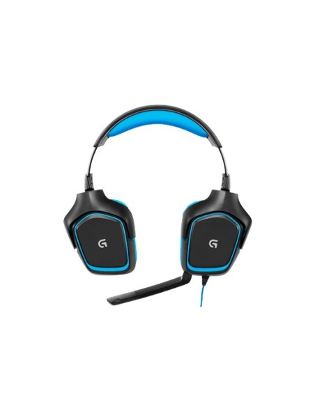 Logitech G G430 Binaural Diadema Negro, Azul