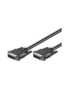 Goobay 93951 cable DVI 15 m DVI-D Negro