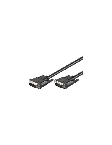 Goobay 93951 cable DVI 15 m DVI-D Negro