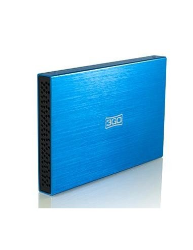 3GO HDD25BL13 caja para disco duro externo 2.5" Azul