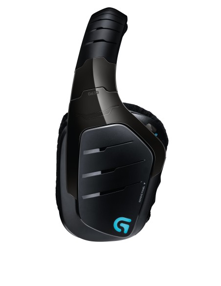 Logitech G G633 auricular con micrófono Diadema Binaural Negro, Azul