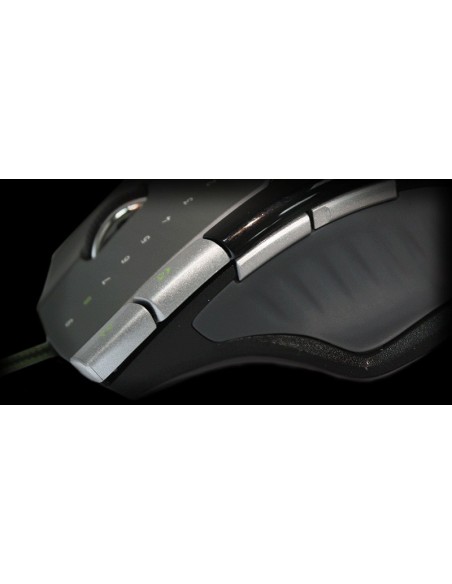 KeepOut X8 ratón USB Laser 6000 DPI