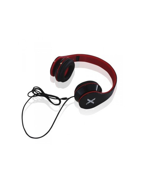 Approx DJ Jazz Supraaural Diadema Negro, Rojo
